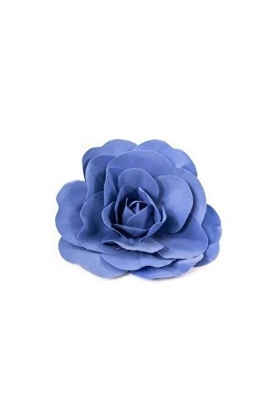 OEM Flori Artificiale Trandafir Latex/Spuma 40cm Albastru