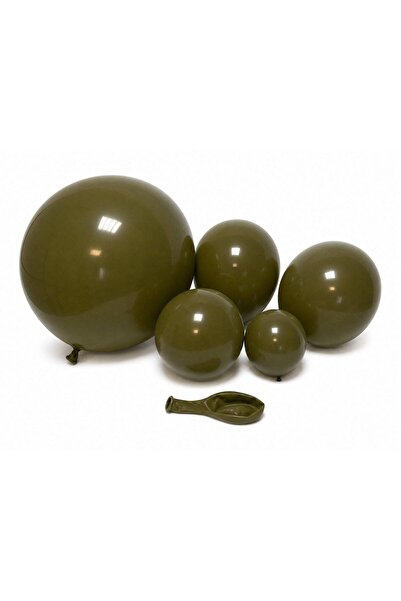 OEM Matte Balloons TX 06 Dark Khaki 5"-100/ Top Bottom Set