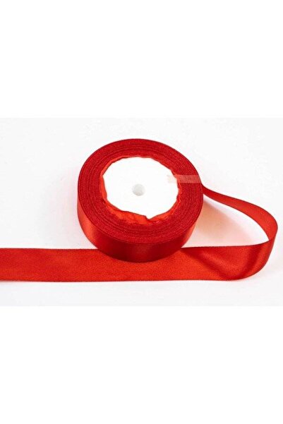 OEM Satin Ribbon 2.5cm/22m Red (Top Bottom Set of 3 pcs)