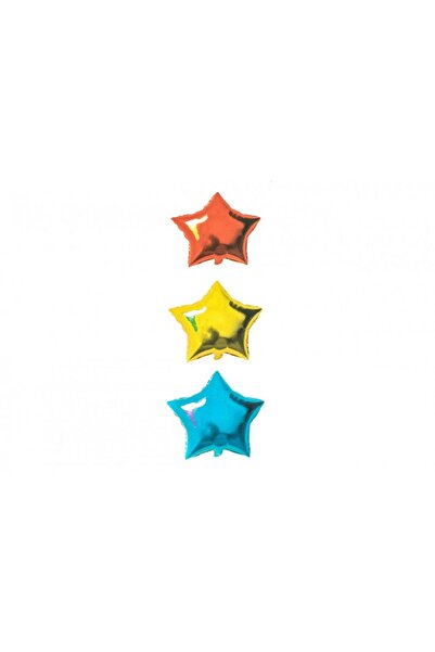 OEM Baloane Folie Stea (Set 3 buc) Mov