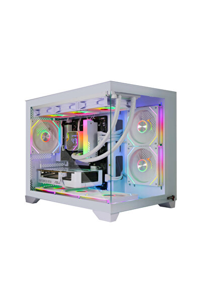 SPEARPC جهاز ألعاب - معالج AMD Ryzen 5 9600X، بطاقة رسومات RTX 5060، ذاكرة DD...