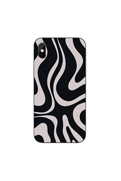 OEM Husa compatibila cu Apple iPhone XS Max Silicon Gel Tpu Model Monochrome ...