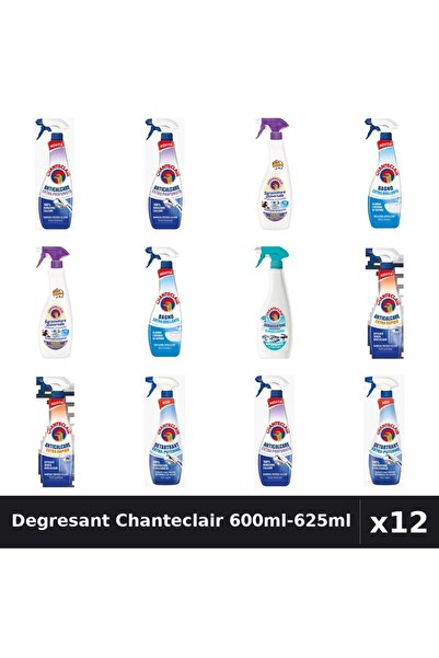 Chanteclair Set 12 Degresant Universal 600ml-625ml - Lavanda, Mosc, Anti-Miros