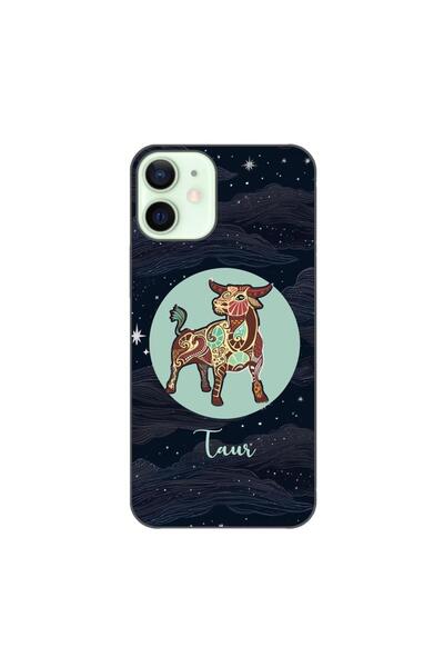OEM Husa compatibila cu Apple iPhone 12 Mini Silicon Gel Tpu Model Horoscop Taur