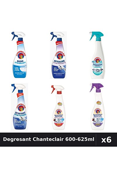 Chanteclair Set 6 Degresant Universal 600-625ml - Anti-Miros, Marsilia, Mosc Alb
