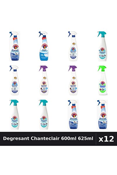 Chanteclair Set 12 Degresant Universal 600ml 625ml - 6 Arome, Bicarbonat, Lamaie
