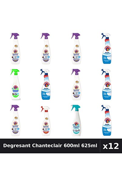 Chanteclair Set 12 Degresant Universal 600ml 625ml - Lavanda, Lamaie, Marsili...