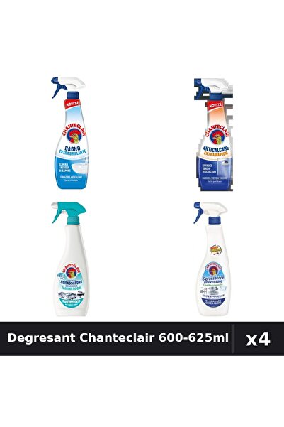 Chanteclair Set 4 Degresant Universal 600-625ml - Anti-Miros, Bicarbonat, Ext...