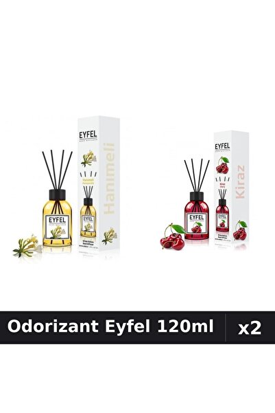 Eyfel Set 2 Odorizant Camera Betisoare 120ml - Cireşe, Mâna Maicii Domnului