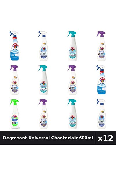 Chanteclair Set 12 Degresant Universal 600ml - Bicarbonat, Anti-Miros, Mosc A...