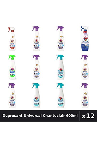 Chanteclair Set 12 Degresant Universal 600ml - Lavanda, Marsilia, Mosc, Lamaie