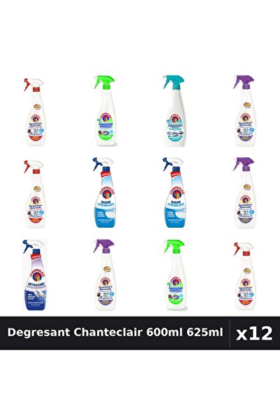 Chanteclair Set 12 Degresant Universal 600ml-625ml - Marsilia, Lamaie, Lavand...