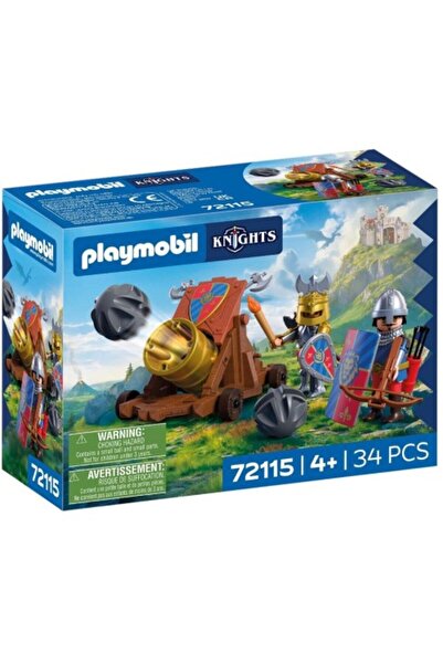 Playmobil Πυροβόλοι Ιππότες Λέοντες (72115)