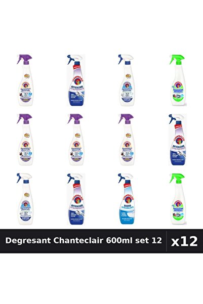 Chanteclair Set 12 Degresant Universal 600-625ml - Lavanda, Bicarbonat, Lămâi...