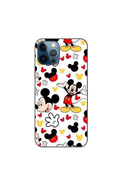 OEM Husa compatibila cu Apple iPhone 12 Pro Max Silicon Gel Tpu Model Mickey ...