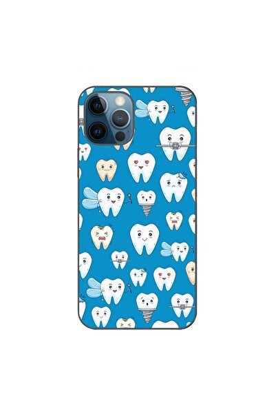 OEM Husa compatibila cu Apple iPhone 12 Pro Max Silicon Gel Tpu Model Dentist...