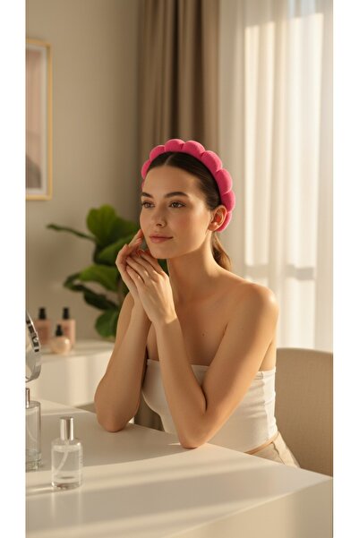 KANİNCHEN Women's Makeup Hair Crown Face Washing Crown Cloud Sponge Skin Care...