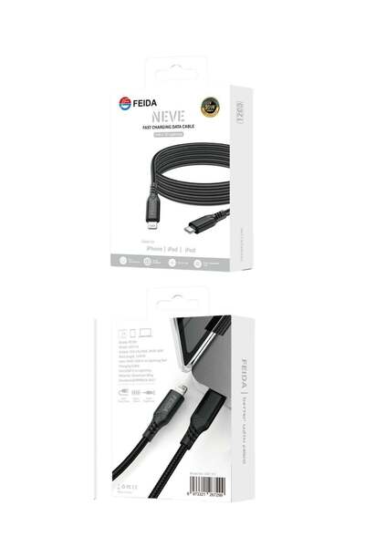 Veda 1.2m Fabric iPhone Type-C Cable