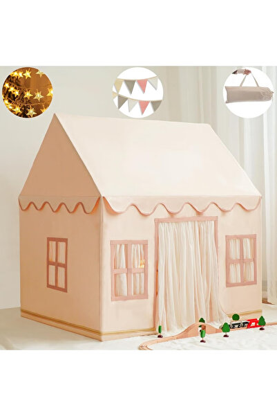 GGEROU Playhouse Play Tent for Kids-Portable with Padded Mat, Star Lights, Ca...