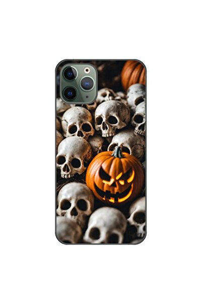 OEM Husa compatibila cu Apple iPhone 11 Pro Max Silicon Tpu Model Halloween P...
