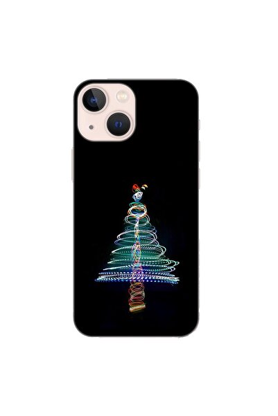 OEM Husa compatibila cu Apple iPhone 13 Mini Silicon Gel Tpu Model Craciun Br...