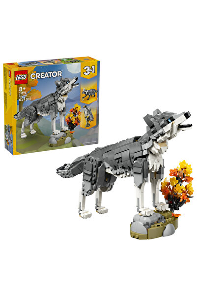 LEGO Animale de pădure: Lup gri