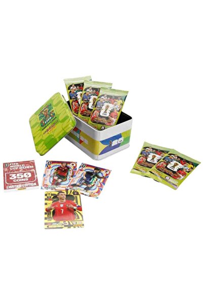 Panini Fifa World Cup 2026 Adrenalyn XL Trading Card Metal Box Green Special ...