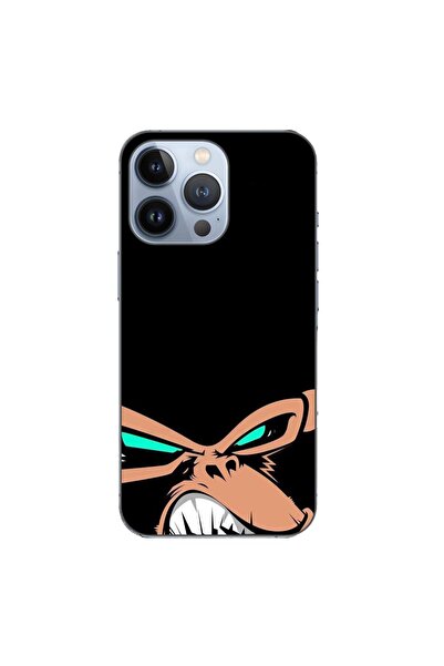 OEM Husa compatibila cu Apple iPhone 13 Pro Silicon Gel Tpu Model Angry Monkey