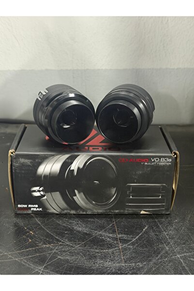 DD AUDİO VO-B3a Bullet Tweeter 100W Peak 50W RMS Süper Tweeter Takımı