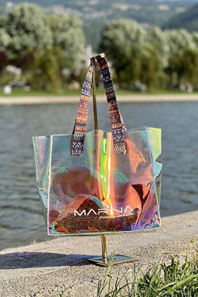 Marina Swimwear Τσάντα PVC με καθρέφτη C2435