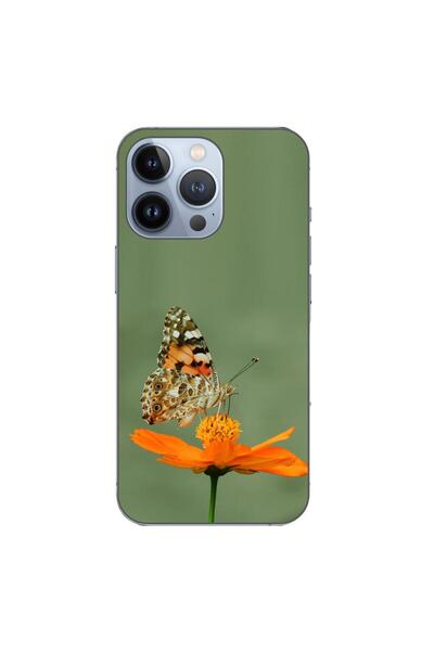 OEM Husa compatibila cu Apple iPhone 13 Pro Silicon Gel Tpu Model Fluture