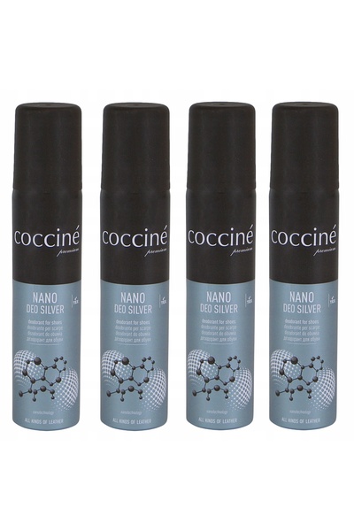 Coccine Set 4 deodorante incaltaminte Nano Deo Silver, Coccine, , 4 x 75 ml, ...