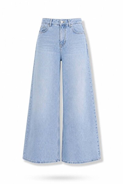 5in1Canpolat Light Blue Wide Leg Jean 8302