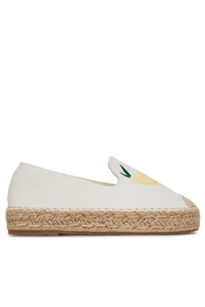 DeeZee Espadrile de damă 8-807-2 Albe