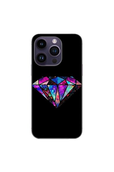 OEM Калъф, съвместим с Apple iPhone 14 Pro, силиконов гел TPU модел, диаманте...