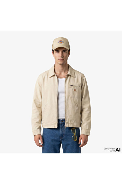 Dickies Unlined Canvas Painter Kadın Bej Ceket