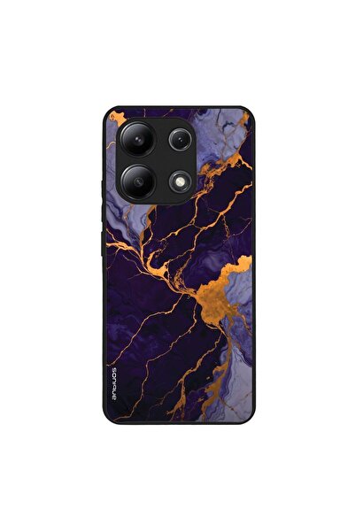 Sonique Θήκη Marble Series για Xiaomi Redmi Note 13 4G Μωβ