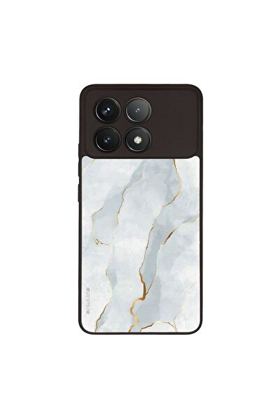 Sonique Θήκη Marble Series για Xiaomi Poco F6 Pro 5G Λευκό 01