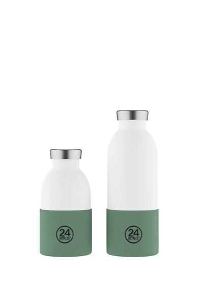 24 Bottles غطاء سيليكون أخضر صغير