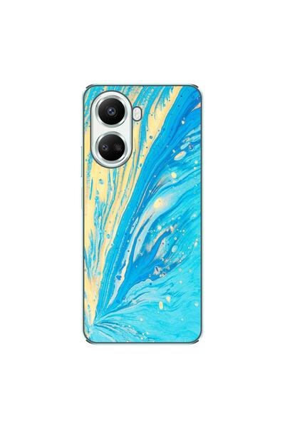OEM Husa compatibila cu Huawei Nova 10 SE Silicon Gel Tpu Model Aqua Bloom