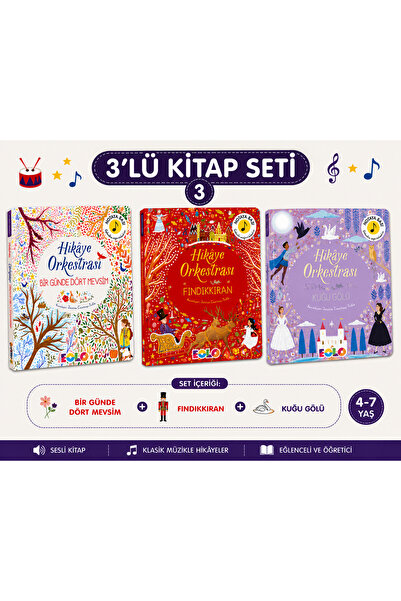 Eolo Hikâye Orkestrası Bir Günde Dört Mevsim & Fındıkkıran & Kuğu Gölü 3'lü S...