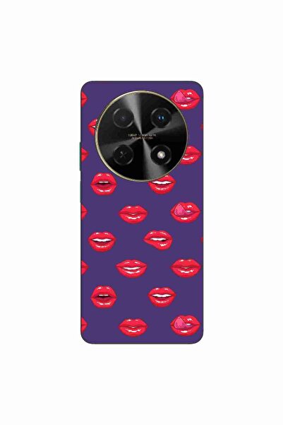 OEM Case compatible with Huawei Nova 12i Silicone Gel Tpu Lips Pattern