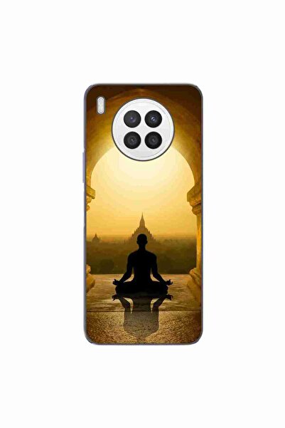 OEM Θήκη συμβατή με Huawei Nova 8i από σιλικόνη gel TPU με σχέδιο διαλογισμού