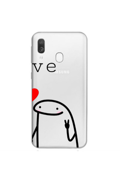 Other Samsung A40 Love 2 Transparent Silicone TPU Θήκη