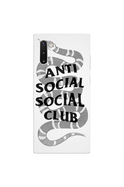Other Samsung Note 10 Plus Social club Transparent Silicone TPU Θήκη