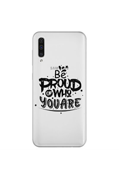 Other Samsung A70 Be proud of who you are Transparent Silicone TPU Θήκη
