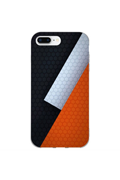 Other Apple iPhone 7 Plus Coated hexagon Transparent Silicone TPU Θήκη