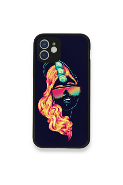 Other Apple iPhone 12 Horn style Black Glossy Θήκη