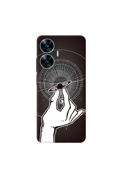 Other Realme C55 The planet in my hand Transparent Silicone TPU Θήκη