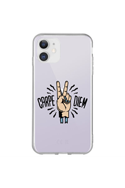 Other Apple iPhone 12 Carpe Two Diem Transparent Silicone TPU Θήκη